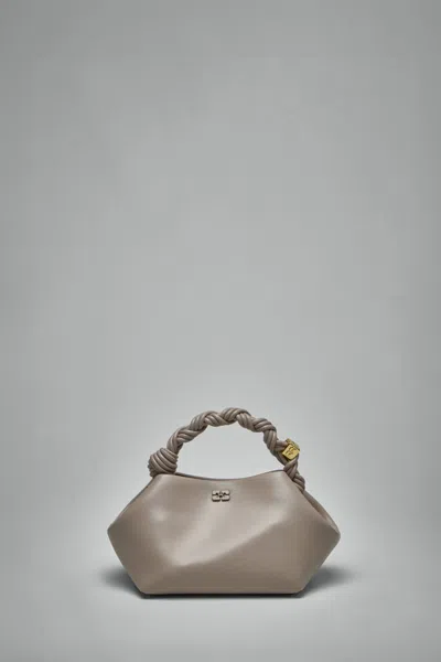 Ganni Bou Bag Small In Gray