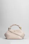 Ganni Bou Bag Small Hand Bag In Grey