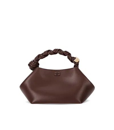 Ganni Bou Brown Handbag
