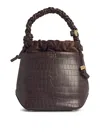 Ganni Women's Bou Bucket Bag In Brown