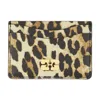 Ganni Bou Card Holder Print In Printed