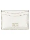 Ganni Bou Card Holder In Silver