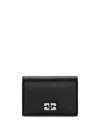 Ganni Butterfly Card Holder In Black
