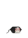 Ganni Women Bou Coin Purse With Poodle In Black