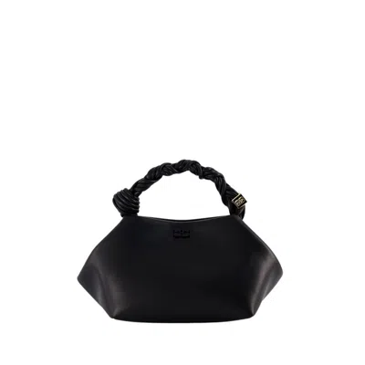 Ganni Bou Crossbody Bag - Leather - Black