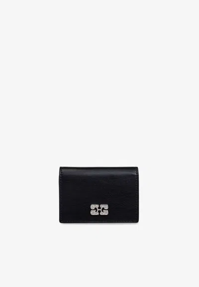 GANNI BOU FLAP CARDHOLDER
