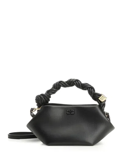 Ganni Bou Handbags Black