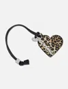 Ganni Bou Heart Mirror In Brown
