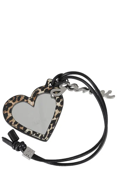 GANNI BOU HEART MIRROR PRINT