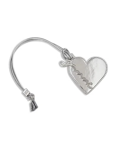 Ganni Bou Heart Mirror In Silver