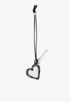 Ganni Bou Heart-shaped Mirror Keychain