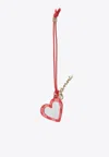 Ganni Bou Heart-shaped Mirror Keychain