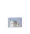Ganni Bou Light Blue Card Holder