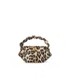 Ganni Bou Mini Animalier Handbag