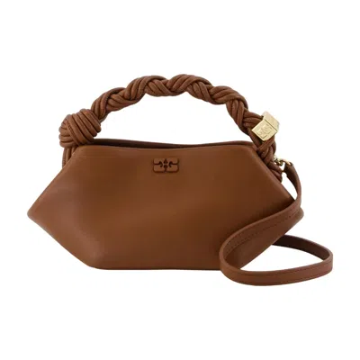 Ganni Bou Mini Butter Purse -  - Synthetic - Brown