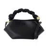 Ganni Bou Mini Crossbody In Black