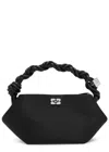 Ganni Mini Bou Tote Bag In Black