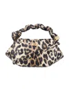 Ganni Mini Bou Leopard-print Tote Bag