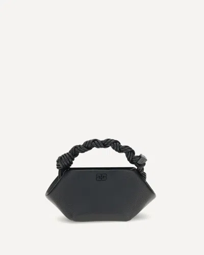 Ganni Women Bou Mini Handbag In Black