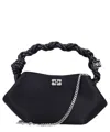 Ganni Bou Mini Handbag In Black