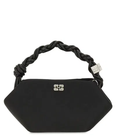 Ganni Bou Mini Handbag In Black