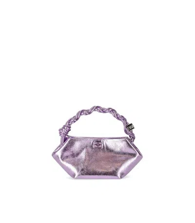 Ganni Bou Mini Lavender Handbag