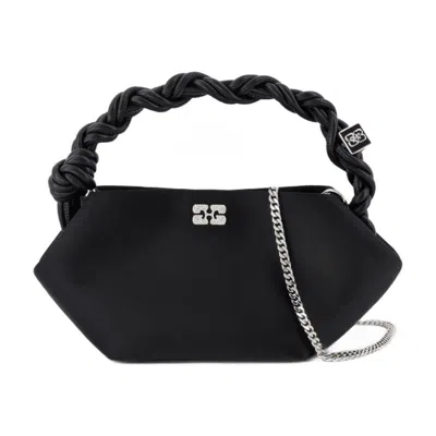 Ganni Bou Mini Soir Crossbody In Black