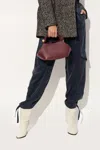 Ganni Bou Bag Mini Shoulder Bag In Burgundy