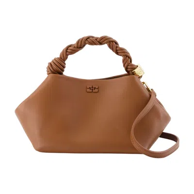 Ganni Bou Small Butter Purse -  - Synthetic - Brown
