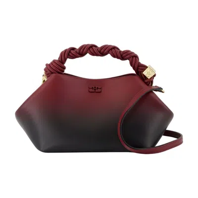Ganni Bou Small Crossbody In Neutral