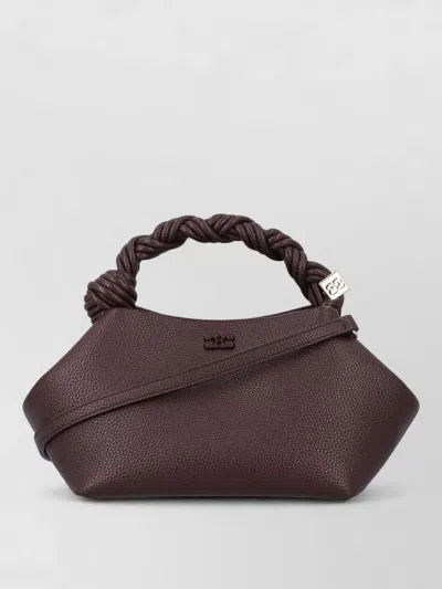 Ganni Bou Small Grain Leather Shoulder Bag