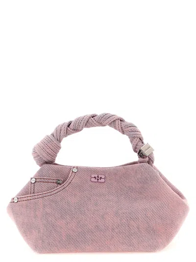 Ganni 'bou' Small Handbag In Pink
