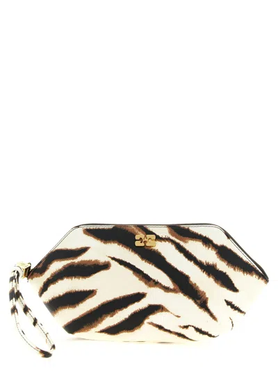 Ganni Bou Wallet In White