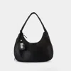 Ganni Medium Hobo Bou Bag In Black
