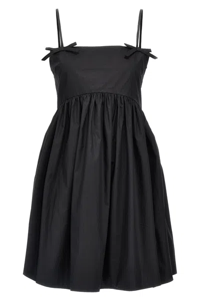 GANNI GANNI BOW DRESS