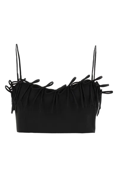 GANNI GANNI BOW TOP