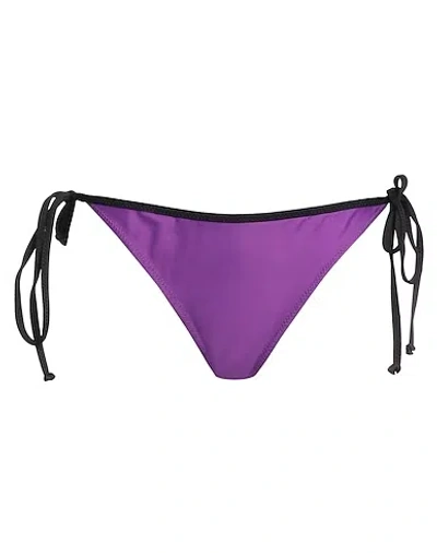 Ganni Brazilian Bikini In Purple