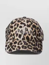 Ganni Brimmed Hat Leopard Print