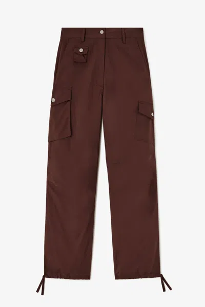Ganni Brown Cargo Pants