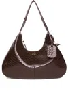 Ganni Brown Rec Le Shoulder Bags