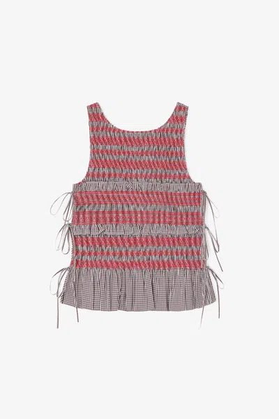 Ganni Brown Top