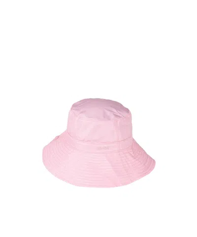 Ganni Bucket Hat In Pink