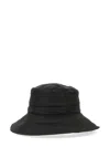 Ganni Yellow Stitch Bucket Hat Cr