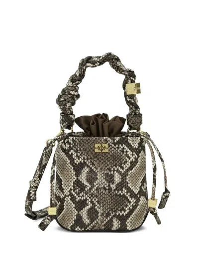 GANNI GANNI BUCKET MINI SNAKE