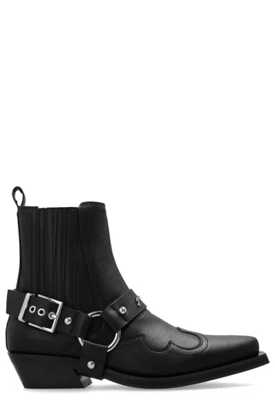 GANNI WESTERN CHELSEA ANKLE BOOTS