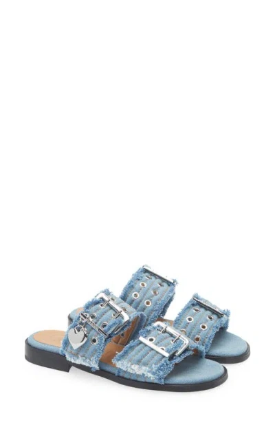 GANNI GANNI BUCKLE SLIDE SANDAL