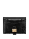 Ganni Buckle Wallet In Black