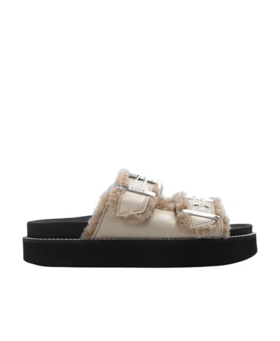 GANNI GANNI PLATFORM MULES