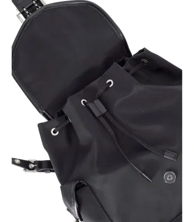 GANNI GANNI BUCKY RECYCLED NYLON BACKPACK