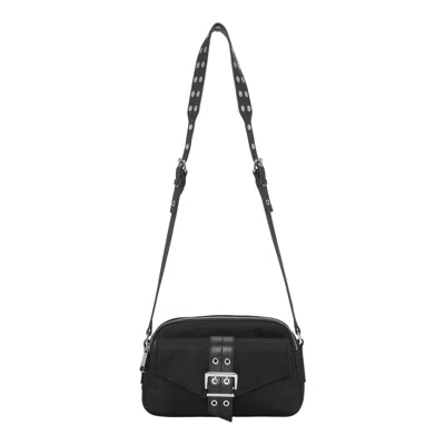 Ganni Bucky Camera Bag In Black